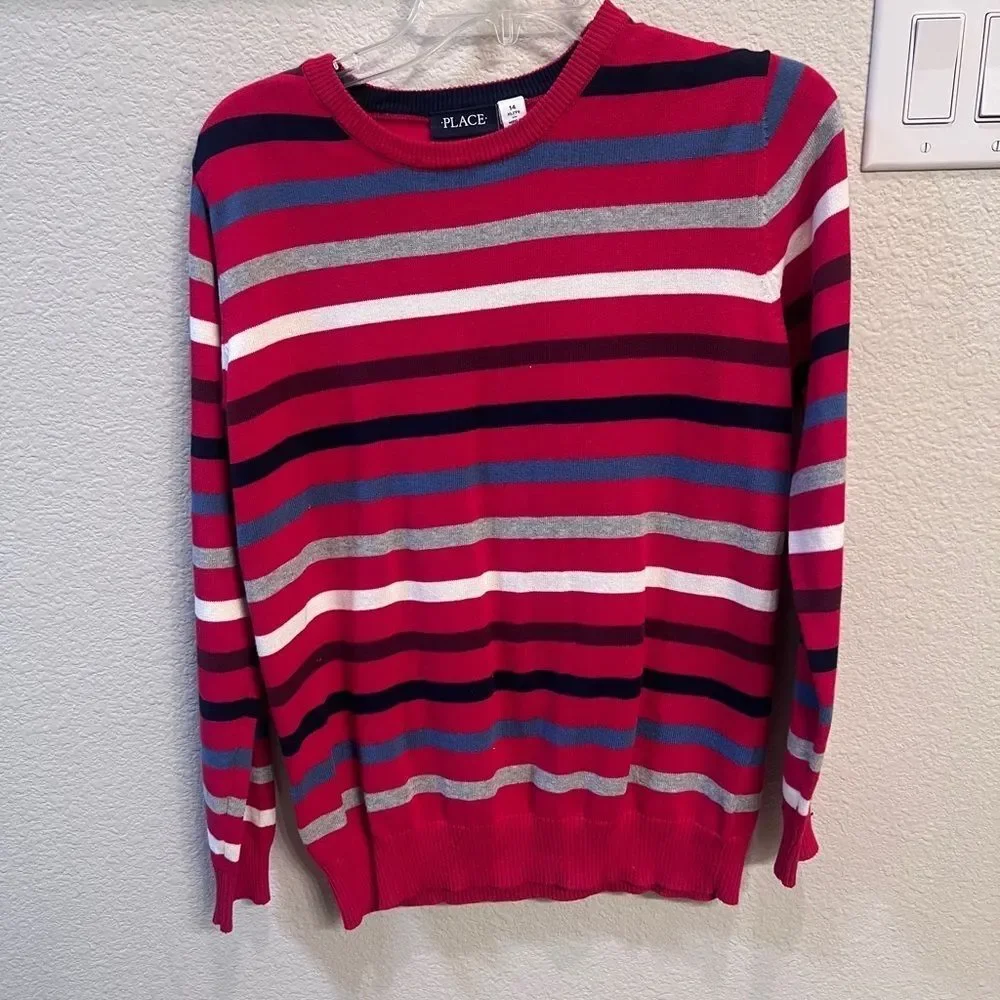 K103- Boys stripped sweater